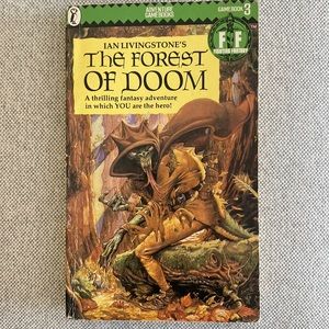 Ian Livingstone’s Fighting Fantasy Gamebook #3 The Forest Of Doom